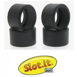 Rubber tires 17x10mm -...