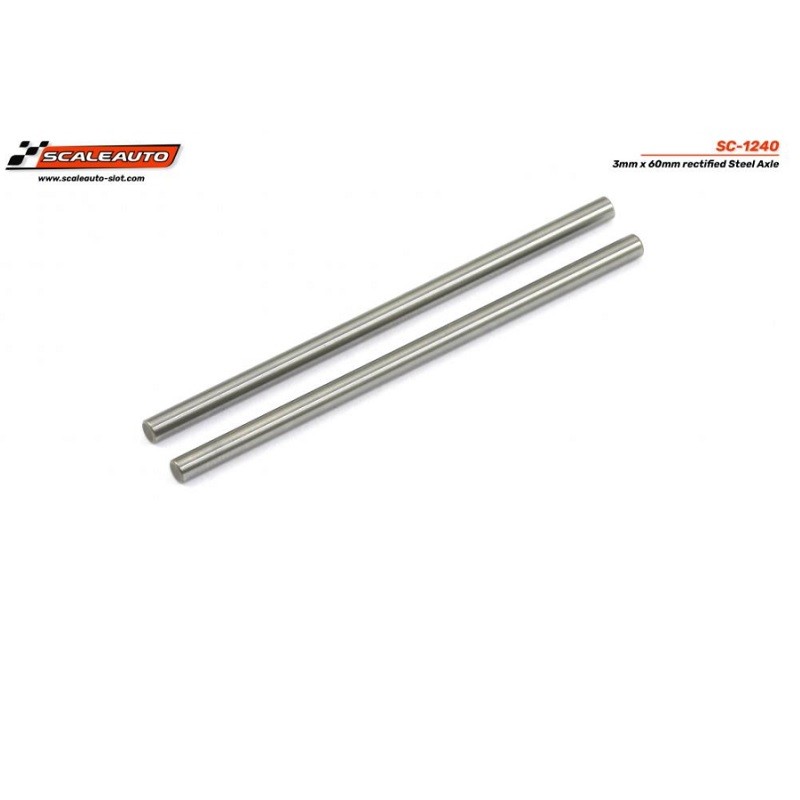 Sloting Plus 3mm Stainless Steel Axle 60mm long 